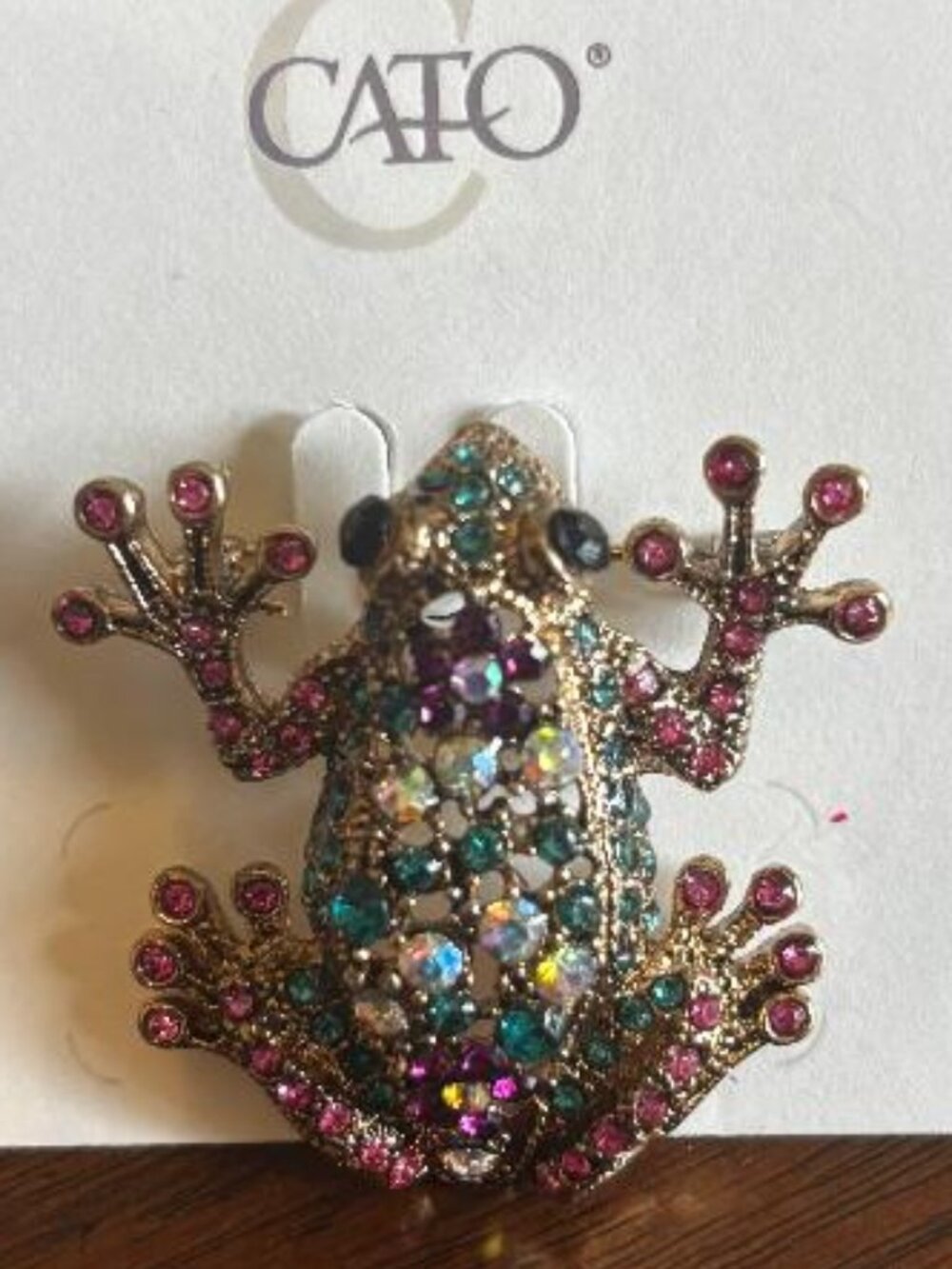 Frog Brooch